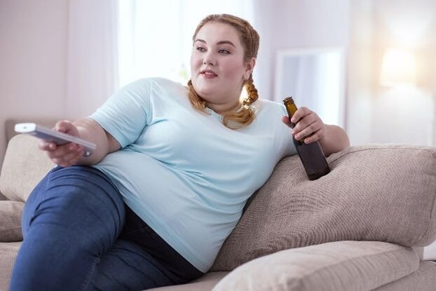 Women who abuse alcohol harm their body