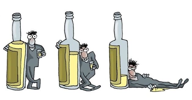 stages of alcoholism in men